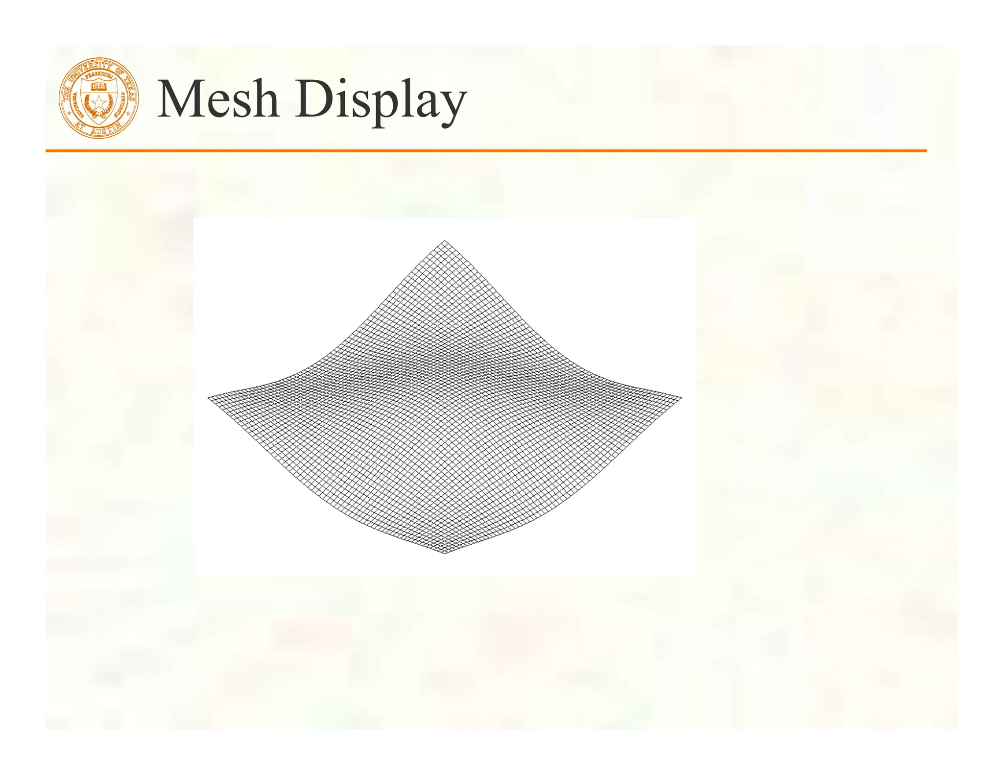Mesh Display
 