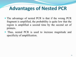 Lectut btn-202-ppt-l27. variants of pcr-i | PPT | Free Download
