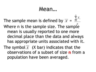 Lect w2 measures_of_location_and_spread | PDF