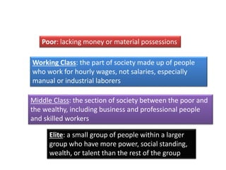 Lec v Social Stratification - Imran Ahmad Sajid | PPTX