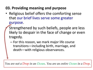 Lec viii Religion as Social Institution - Imran Ahmad Sajid | PPTX