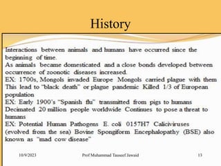 History
10/9/2023 13
Prof Muhammad Tauseef Jawaid
 