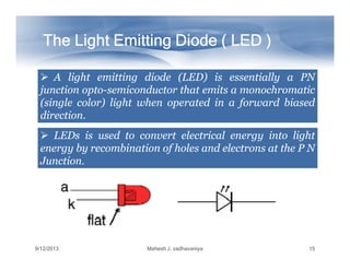 Led Pdf Notes LED | PDF