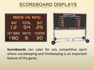 Industrial LED Display Solutions | PPTX