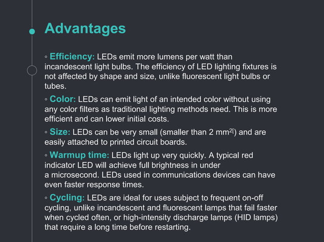 LED | PPTX | Home Appliances | Home & Garden