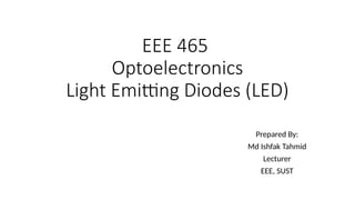 Comprehensive Overview of Light Emitting Diodes (LED) Technology and ...