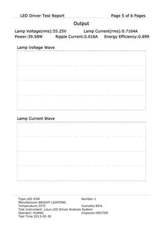 Testing Led Drivers Led power-driver-tester | PDF