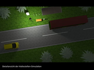 Detailansicht	
  der	
  Haltestellen-­‐Simula)on	
  
 