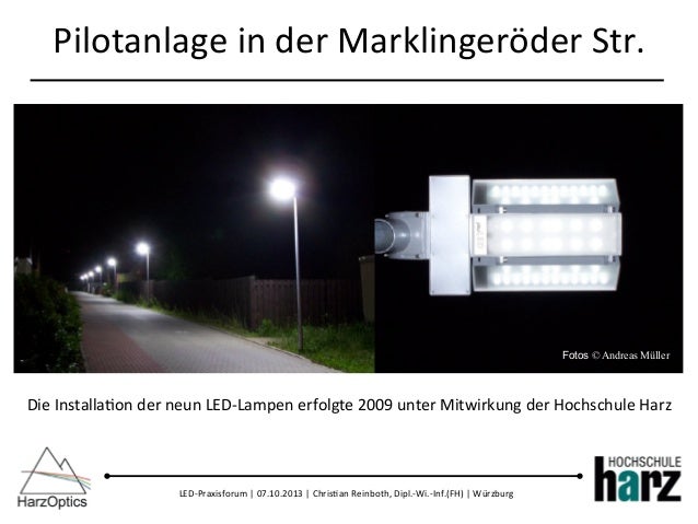 LEDs in der Außenbeleuchtung