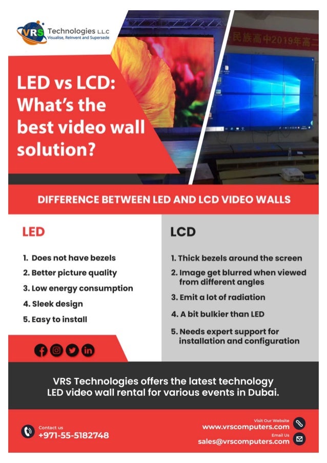 LED vs LCD: What’s the Best Video Wall Solution?