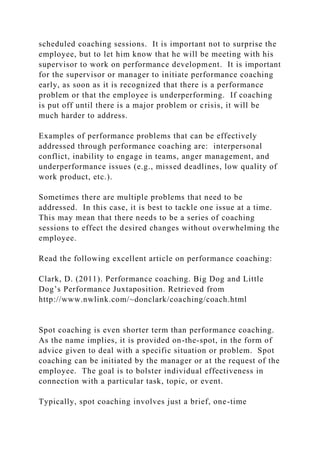 Performance Coaching Session Notes LED514 Module 3 Session Long Project Checklist (Rev. 5-3-15)INST.docx