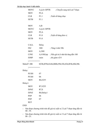 Led 7 doan | PDF