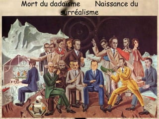 Mort du dadaïsme Naissance du
surréalisme
Maurice Barrès André Breton
 