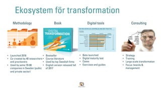 Leda digital transformation i praktiken, 2017 10-12 e-förvaltningsdagarna #efdagarna