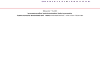 Previous 88 89 90 91 92 93 94 95 96 97 98 99 100 101 102 103 Next
Créer un blog sur Hautetfort
Les derniers blogs mis à jour | Les dernières notes publiées | Les tags les plus populaires
Déclarer un contenu illicite | Mentions légales de ce blog | Hautetfort est une marque déposée de la société talkSpirit | Créez votre blog !
 