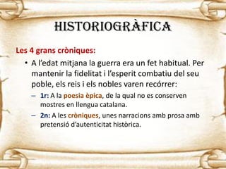 Literatura Medieval Catalana s.XIV-XV