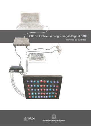 LED: Da Elétrica à Programação Digital DMX
caderno de estudos
 