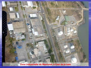Zone industrielle de Mamonal, à l’est de la baie
 
