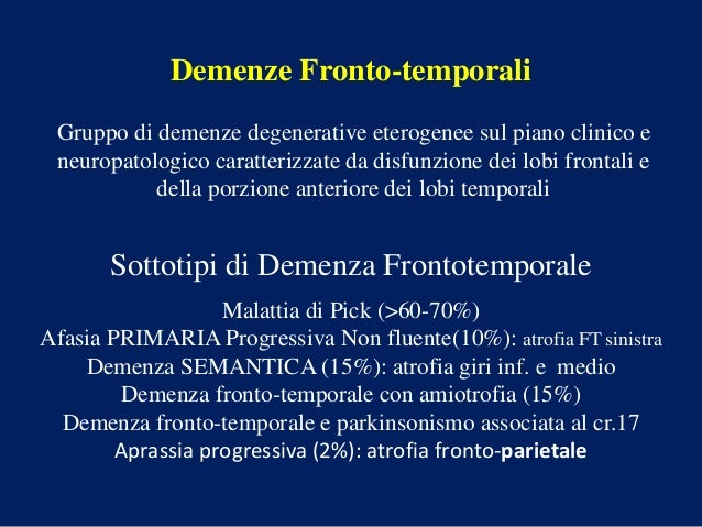 Le Demenze