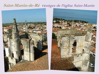 Saint-Martin-de-Ré  ve stiges   de   l’église   Saint-Martin   