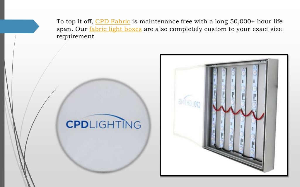 Led Fabric Light Box All Custom Sizes