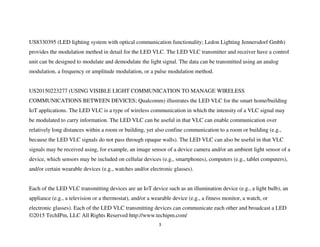 LED for IoT Connectivity Insights from Patents | PDF