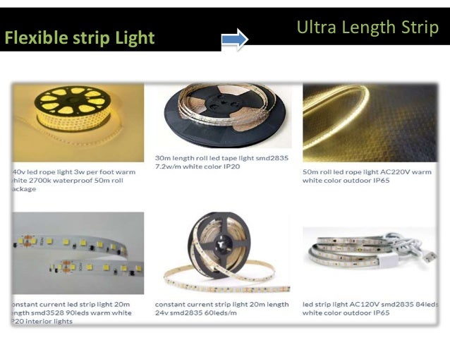 Ultra Length Strip
Flexible strip Light