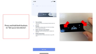 Coursenvy® www.Coursenvy.com
Press and hold both buttons
to “Set up as new device”.
 