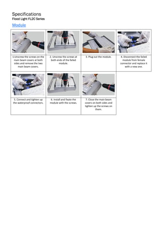 Led high bay light fl2 c series | PDF