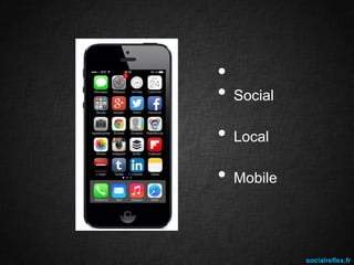•
•

Social

•

Local

•

Mobile

socialreflex.fr

 
