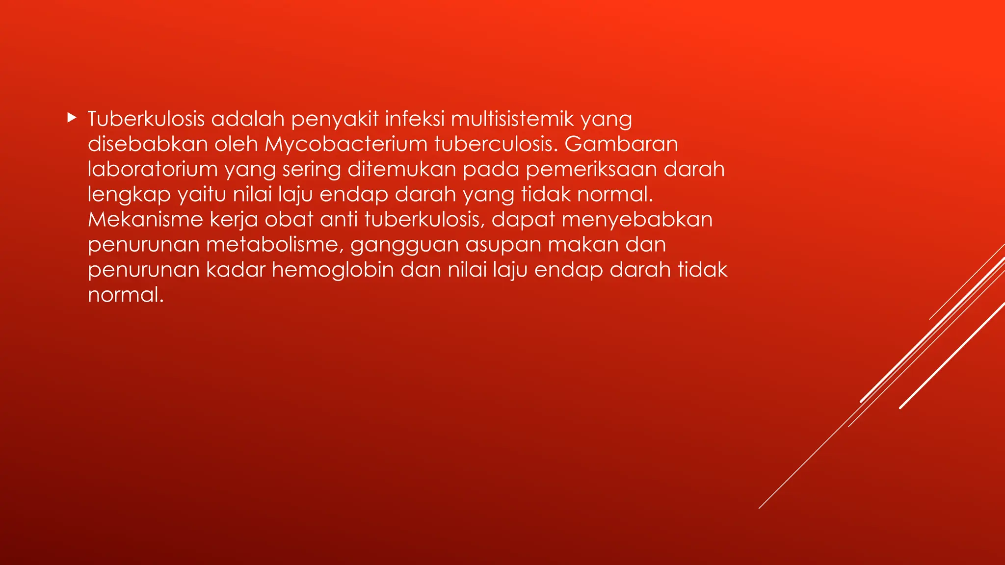 (led) Laju endap darah pada penderita tbc .pptx