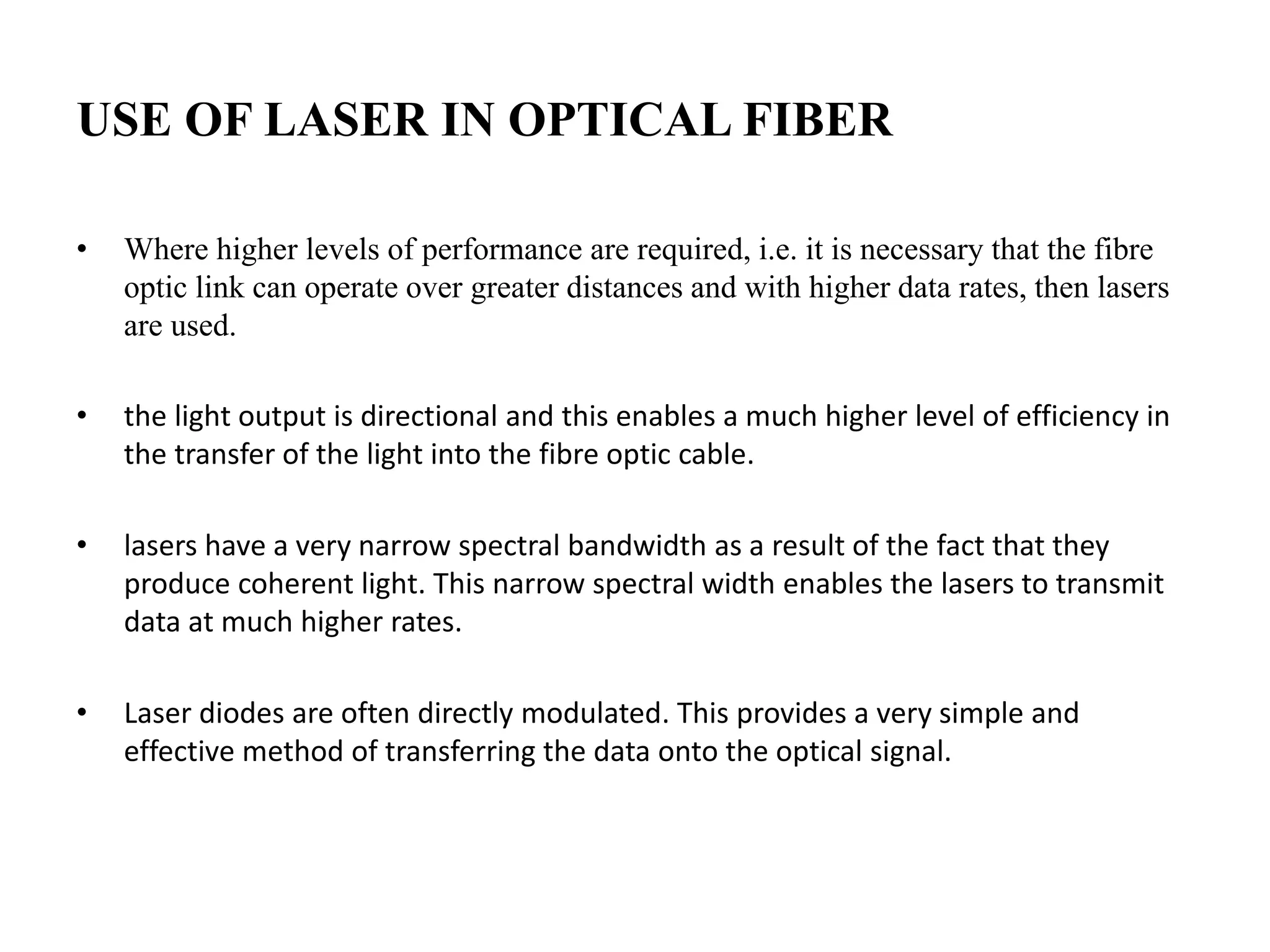 LED and LASER source in optical communication | PPTX