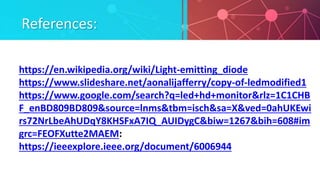 References About Led Led (light emitting diode ) | PPTX