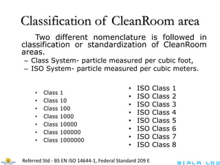 Led lighting for cleanroom units | PPTX