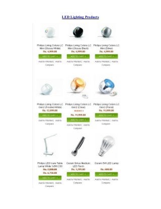 LED Lighting Products
 