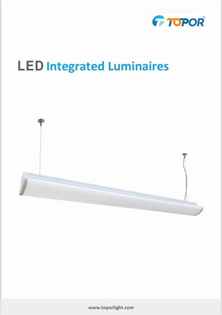 Led integrated  luminaires