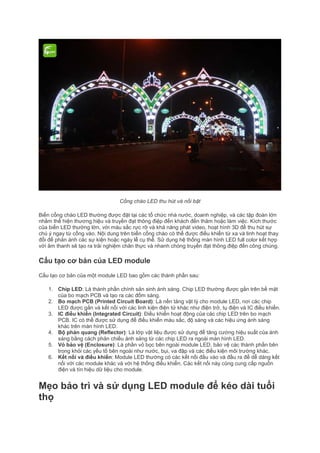 LED Module là gì? Cách lựa chọn LED Module phù hợp | PDF
