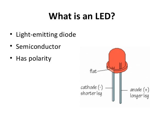 What is an LED light?