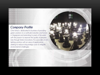 LED Panel Light Series One Wind Pte Ltd