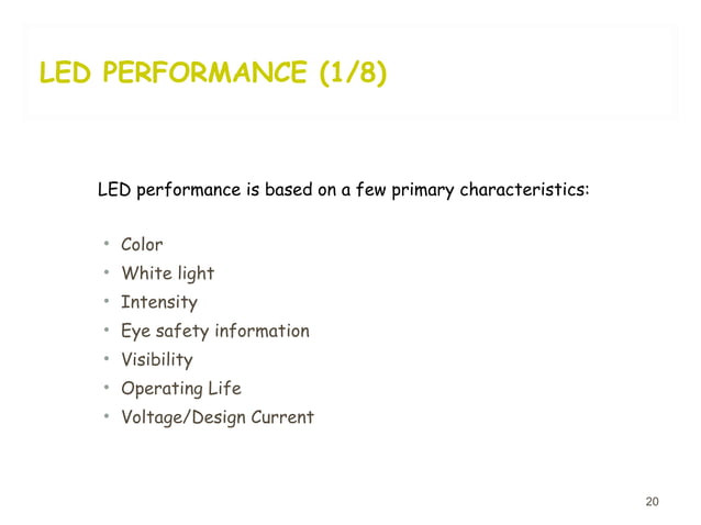 Led Ppt PPT