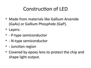 LED_Presentation_with_Images For basic knowledge... | PPTX