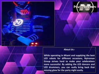 Led robots | PPTX
