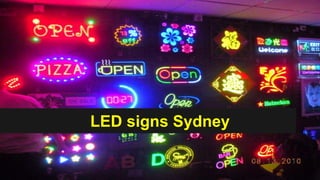 LED signs Sydney