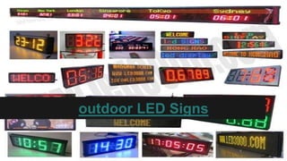 outdoor LED Signs
