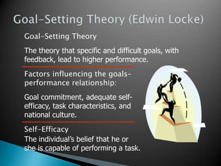 Existence NeedsRelatedness NeedsGrowth NeedsERG Theory ( By Clayton Alderfer)