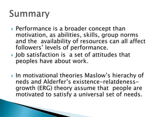 Overall, I am satisfied with my job.I feel the workload is about equal for everyone in the organization.My supervisor handles conflicts well.My pay and benefits are comparable to those in other organizations.There is a real future for people in this organization.Exceptional performance is rewarded in this organization.We have a good health care plan in this organization.In general, I am Satisfied with my life and where it is going.Typical Items on a satisfaction Questionnaire