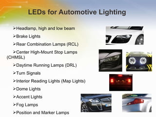 Solution on Automotive LED Signal Lighting | PPT