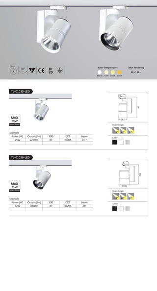 29
｜ 3-Phase Track Light
3-Phase Track Light
29
 