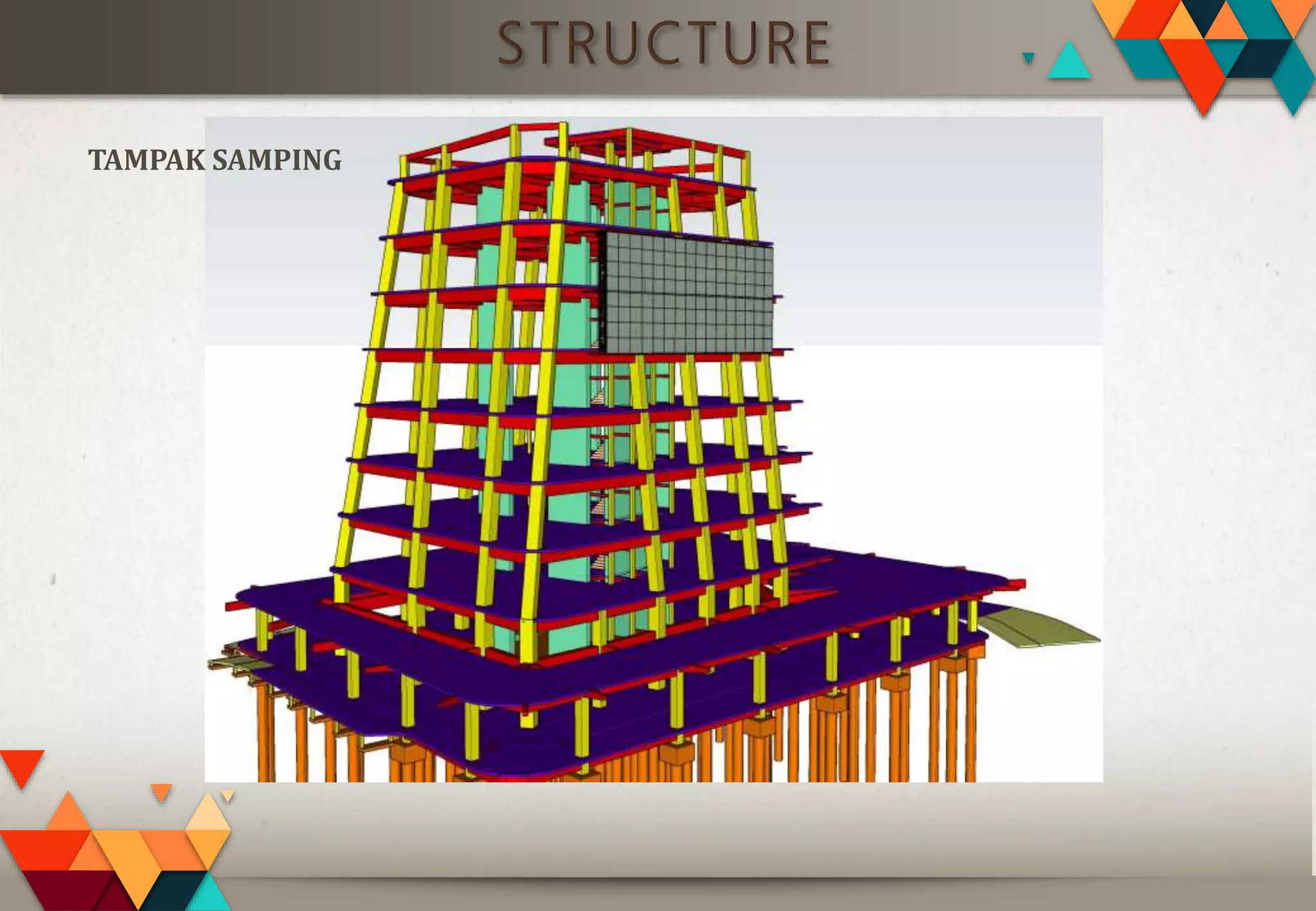 STRUCTURE
TAMPAK SAMPING
 