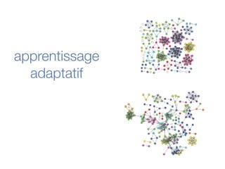 apprentissage
adaptatif
 